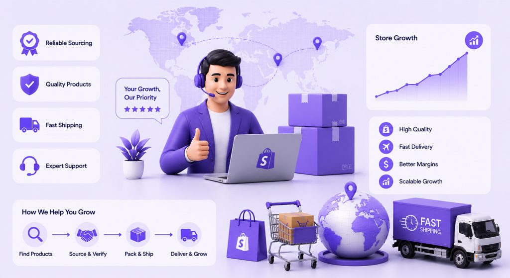 dropshipping sourcing agent