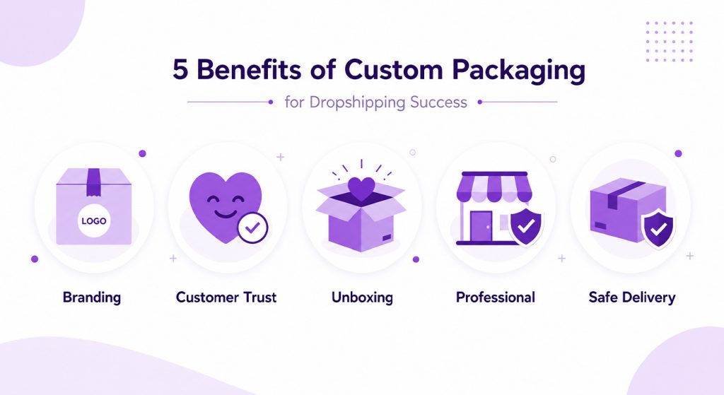 Benefits of Using Custom Packaging in Dropshipping