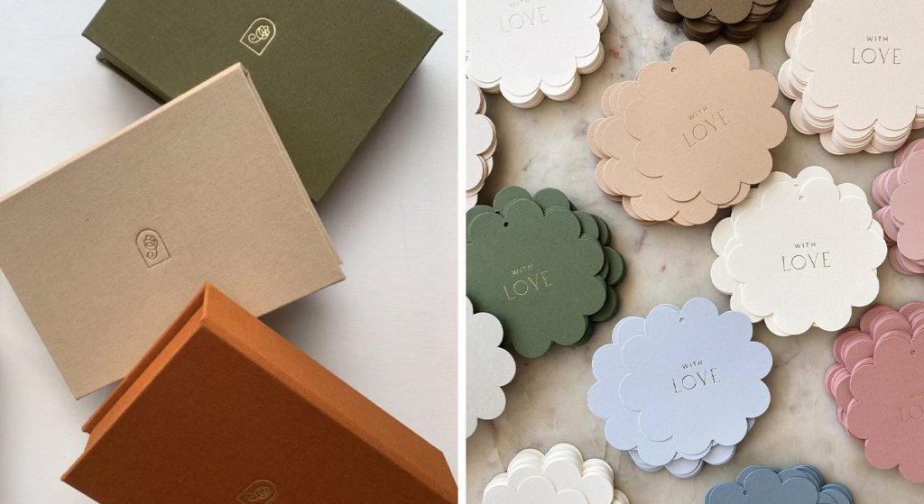 Packaging & Thank-You Card Designs as Part of Free Design Support