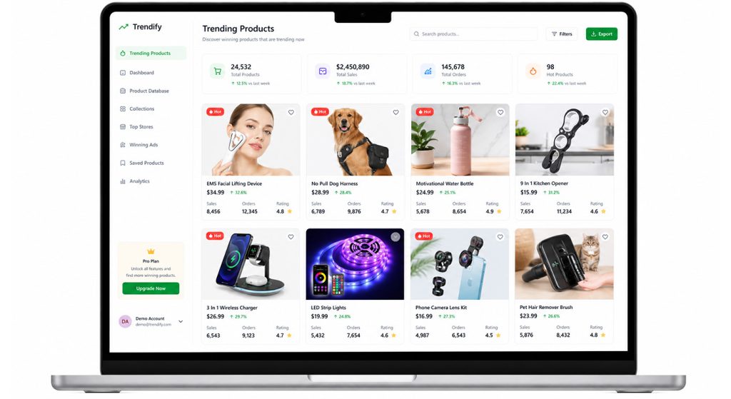 Access to Winning Products and Market Insights